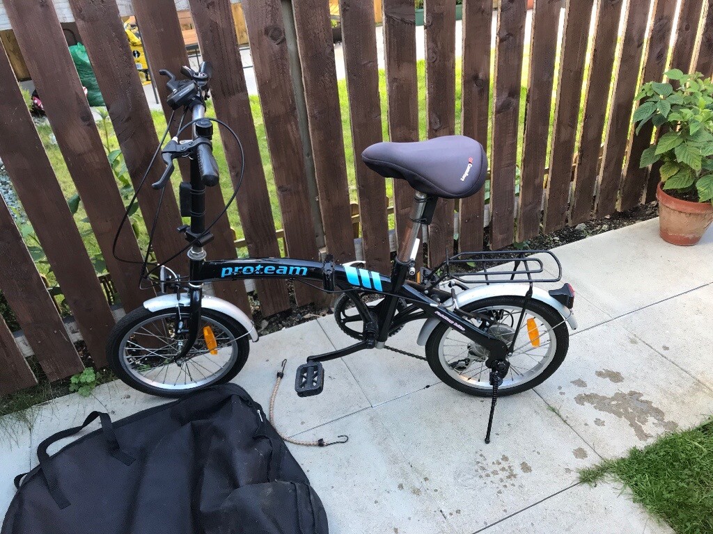 proteam fold up bike